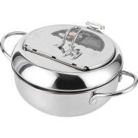 Фритюрница с термометром на 2,2л. - Fryer Pot 