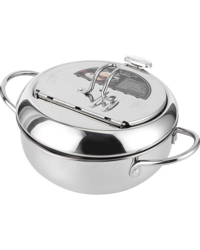 Фритюрница с термометром на 2,2л. - Fryer Pot Фритюрница с термометром на 2,2л. - Fryer Pot