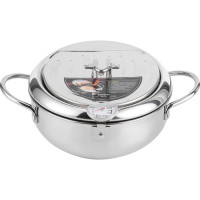 Фритюрница с термометром на 2,2л. - Fryer Pot 