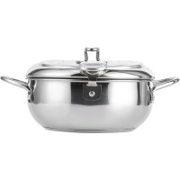 Фритюрница с термометром на 2,2л. - Fryer Pot 