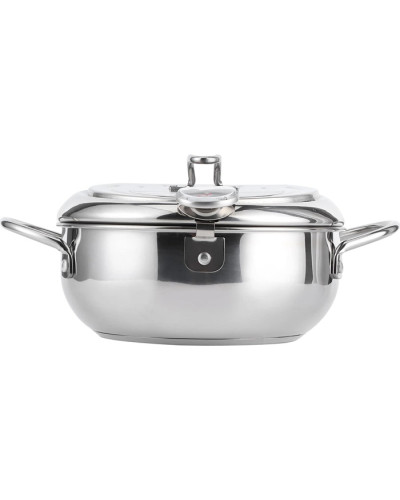Фритюрница с термометром на 2,2л. - Fryer Pot Фритюрница с термометром на 2,2л. - Fryer Pot