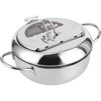 Фритюрница с термометром на 2,2л. - Fryer Pot 