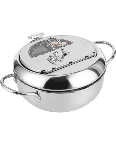 Фритюрница с термометром на 2,2л. - Fryer Pot Фритюрница с термометром на 2,2л. - Fryer Pot