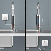 Кран електричний проточний водонагрівач - Water Heater