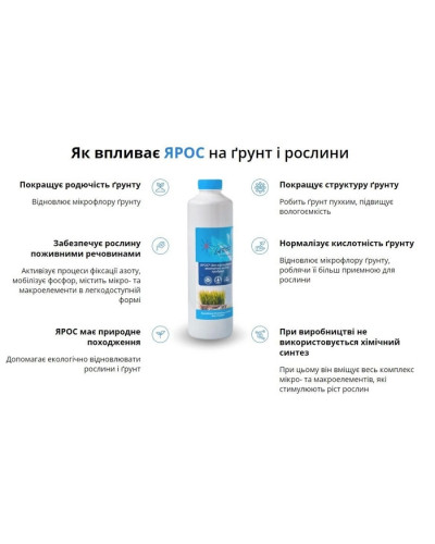 Универсальное органическое удобрение - Ярос Универсальное органическое удобрение - Ярос