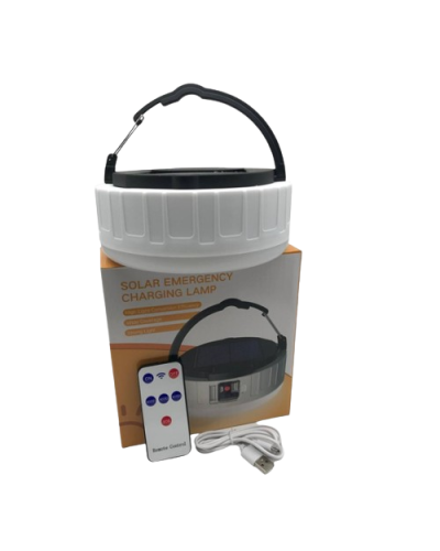Кемпінговий ліхтар із сонячною зарядкою, пультом та Power Bank - Solar charging lamp HP-2009 Кемпінговий ліхтар із сонячною зарядкою, пультом та Power Bank - Solar charging lamp HP-2009