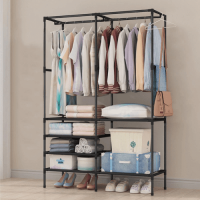 Вешалка для одежды - Simple Coat Rack Double Row