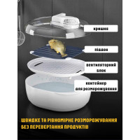Контейнер для розморожування продуктів 6в1 RD-9020