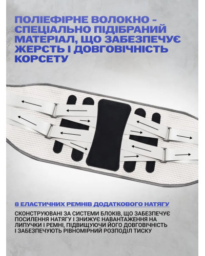 Поддерживающий пояс от боли в спине и пояснице - Curve of the Spine