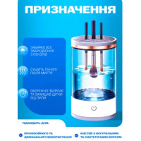 Электрический очиститель кисточек для макияжа