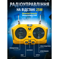 Радиоуправляемый бульдозер игрушка