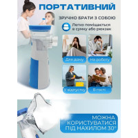Ручной портативный ингалятор - небулайзер для взрослых и детей