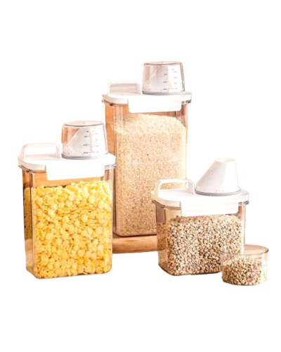 Набор из 3-х контейнеров для порошка, геля и сыпучих продуктов
