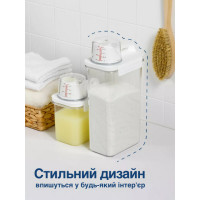 Набір з 3-х контейнерів для зберігання порошку, гелю та сипучих продуктів