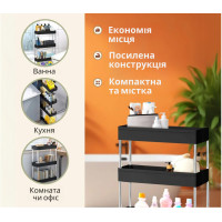 Стелаж на коліщатах для зберігання речей