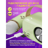 Дитячий бездротовий мікрофон - караоке з колонкою - Pulse Platinum C20 Plus