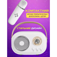 Дитячий бездротовий мікрофон - караоке з колонкою - Pulse Platinum C20 Plus