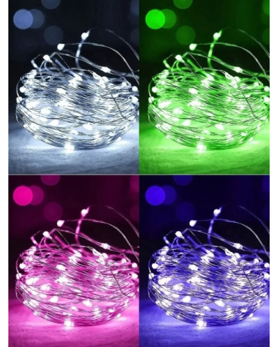 Гирлянда LED 10 м c дистанционным управлением