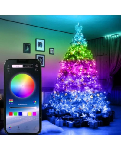 Гирлянда LED 10 м c дистанционным управлением