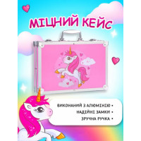 Набор для рисования «Единорог» 145 предметов в кейсе
