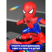 Детская игрушка - Человек Паук на скейтборде