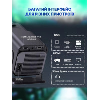 Портативный проектор с вращением на 180° - MAGCUBIC HY320 Mini