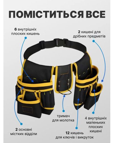 Пояс - сумка для інструментів