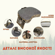 Подушка для уличного сиденья с функцией подогрева