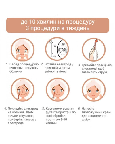 Дарсонваль 6 в 1