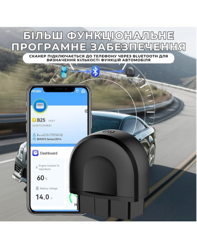 Многофункциональный считыватель кодов неисправностей автомобиля
