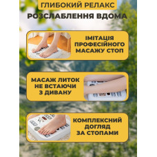 Массажер для ступней и ног с роликами