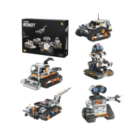 Робот - конструктор с пультом управления 5 в 1 - Stem Robot