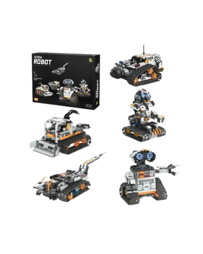 Робот - конструктор с пультом управления 5 в 1 - Stem Robot