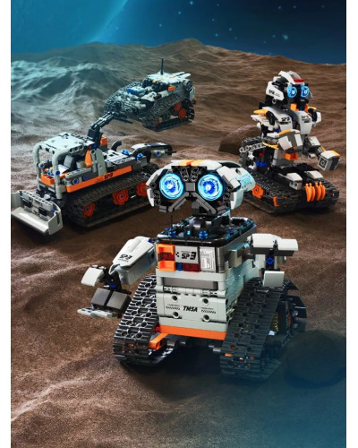 Робот - конструктор с пультом управления 5 в 1 - Stem Robot