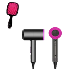 Профессиональный фен для волос 5в1 с магнитными насадками + массажная расческа в подарок