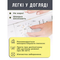 Набір килимків (ковриків) для ванної та туалету 3 шт Мармуровий дизайн бежевий, водопоглинаючі, антиковзаючий