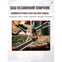 Складная двухсторонняя пила для садовых, строительных работ, Японская складная пила - бабочка