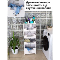 Кошик - етажерка на колесах 4 секції