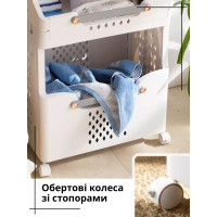 Кошик - етажерка на колесах 4 секції