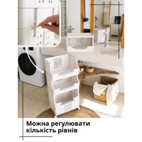 Кошик - етажерка на колесах 4 секції