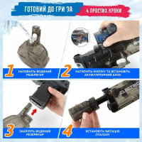 Электрический водный бластер дальнего действия - Ultimate Battle Blaster