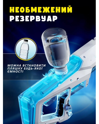 Водяной бластер с функцией всасывания воды