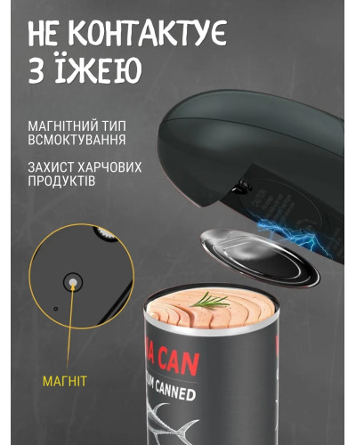 Электрическая открывашка для консервных банок Электрическая открывашка для консервных банок