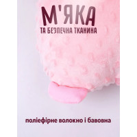 Іграшка компаньйон для сну дитини (рожевий заєць)