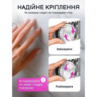 Настінні прозорі вішалки на присосках (2шт)