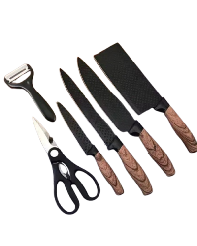 Набір ножів кухонних (6 ін.) - Kitchen utensils HA - 177