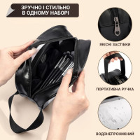 Набор кистей и спонжей для макияжа (30 пр.) + электрический очиститель кистей