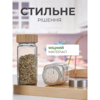 Набір баночок для спецій 12 шт, ємності для спецій