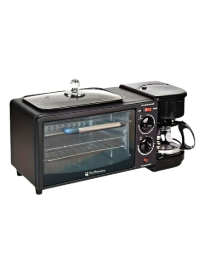 Многофункциональная мини - печь 3 в 1 Hoffmans HM - 509 с кофеваркой