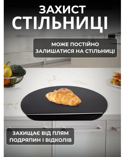 Акриловая разделочная доска с бортиком Акриловая разделочная доска с бортиком